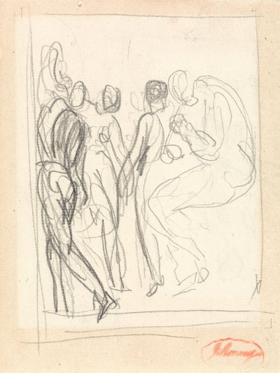 Dancers and Musicians, Probably for 