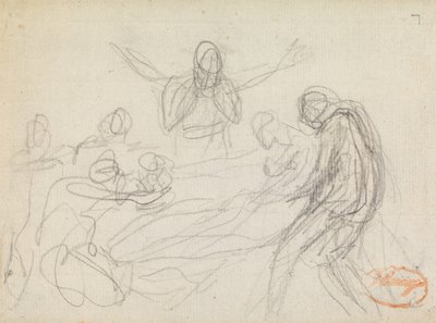 Figure Composition Study 11 by George Romney