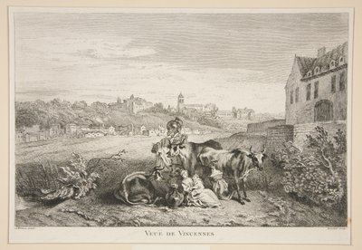 View of Vincennes by George Romney