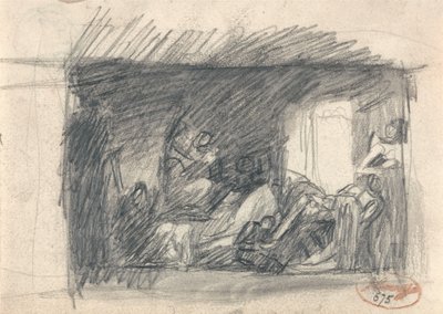 Howard Visiting a Prison by George Romney