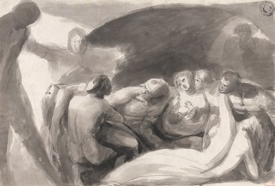 Howard Visiting a Prison by George Romney