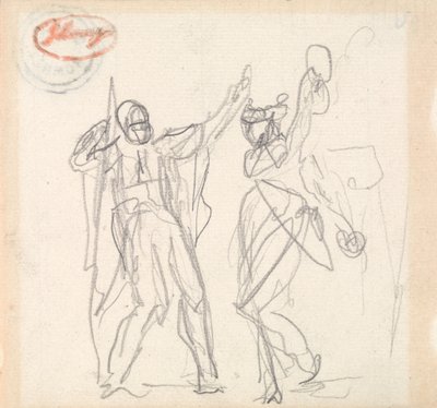 Jeptha and His Daughter by George Romney