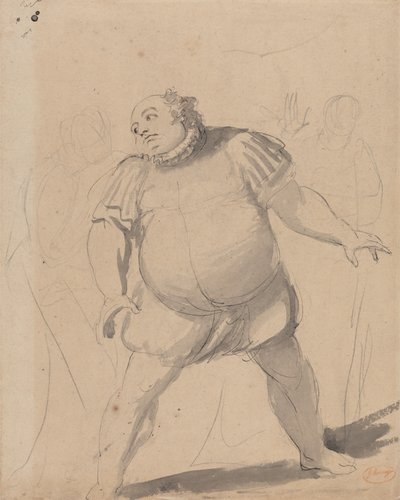 John Henderson as Falstaff by George Romney