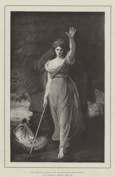 Lady Hamilton as Circe by George Romney