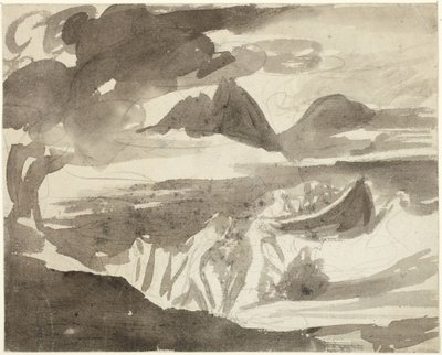 Lapland Witches Raising a Storm by George Romney