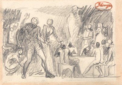 MacBeth: Banquet Scene by George Romney