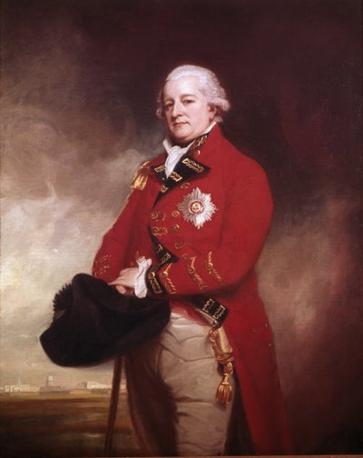 Major-General Sir Archibald Campbell of Inverneil and Ross KB, Governor and Commander-in-Chief, Madras by George Romney