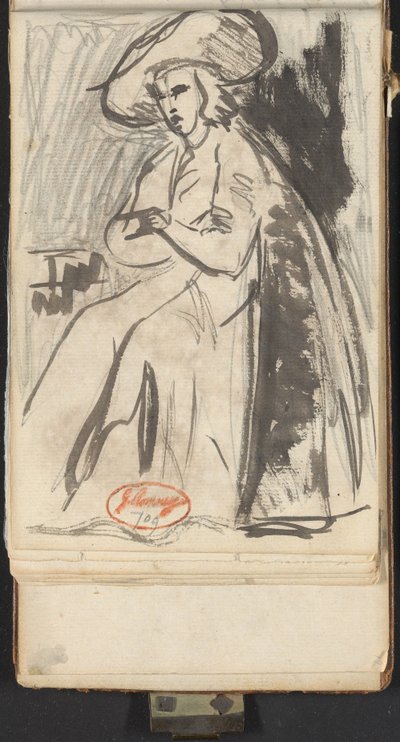 Pair of Figures by George Romney