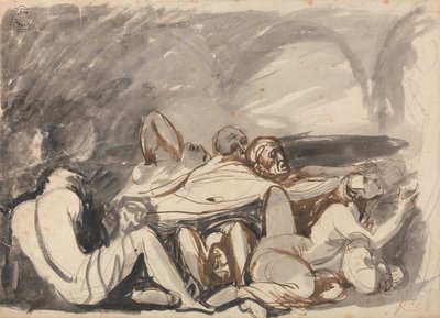 Prison Scene by George Romney