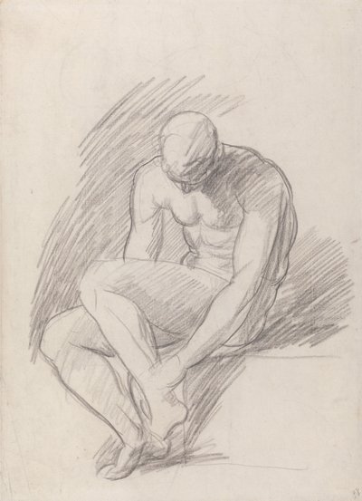 Seated Male by George Romney