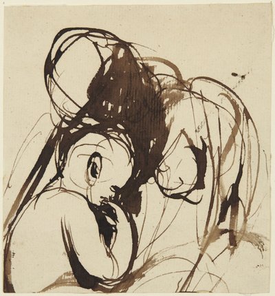 Seated Woman and Child by George Romney