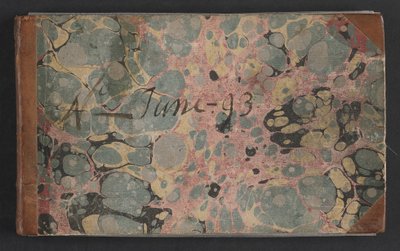 Sketchbook Including Drawings Relating to John Milton