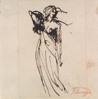 Standing Female Figure by George Romney