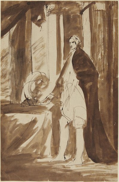 Study for the Portrait of a Man by George Romney