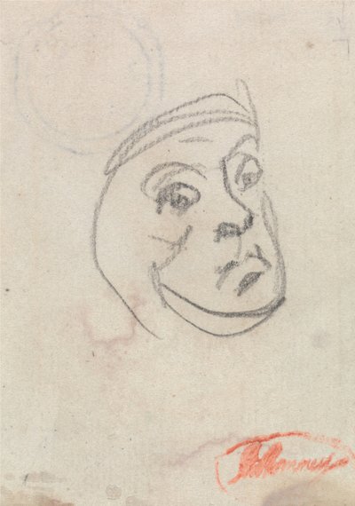 Study of a Head by George Romney
