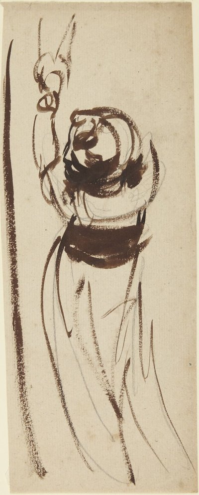 Study of a Child Reaching Up by George Romney