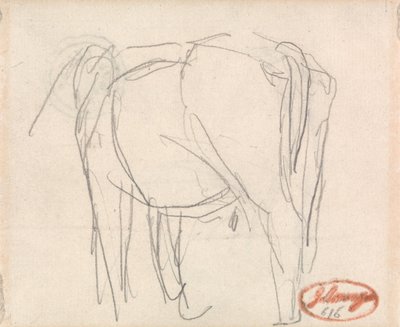 Study of an Animal by George Romney