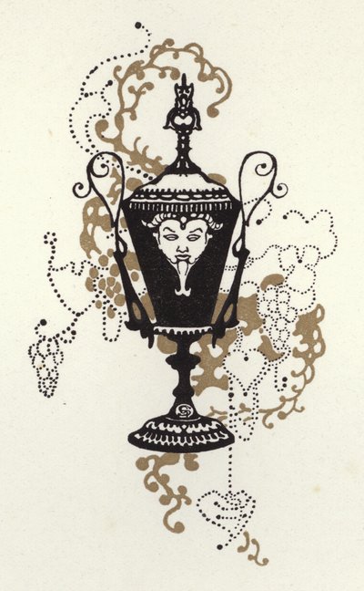 Illustration for The Happy Hypocrite by Max Beerbohm by George Sheringham