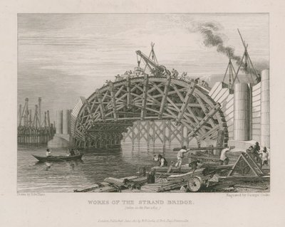 Works of the Strand Bridge by George Smith