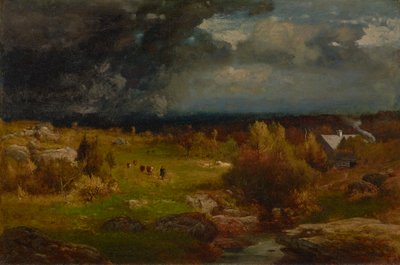 Clearing Up by George Snr. Inness