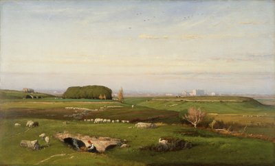 In the Roman Campagna by George Snr. Inness
