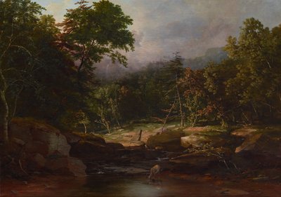 Stream in the Mountains by George Snr. Inness