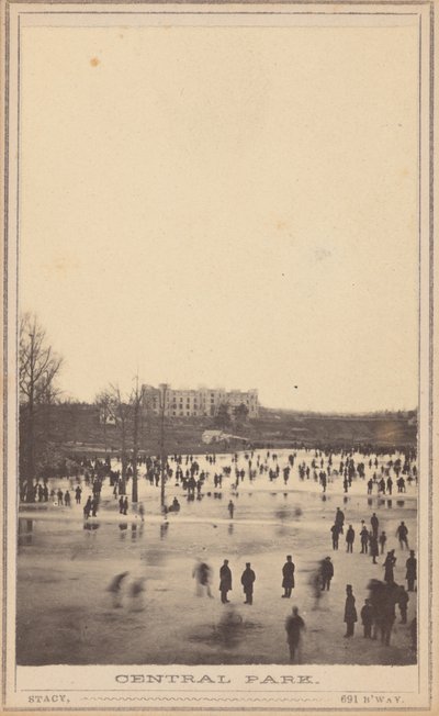 Central Park, 1860s by George Stacy
