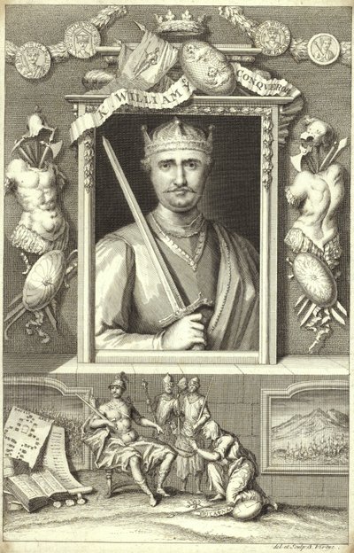 Portrait of William the Conqueror by George Vertue