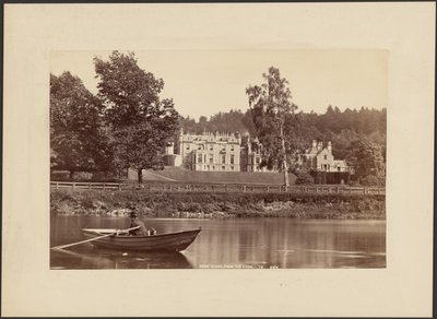Abbotsford, from the River by George Washington Wilson