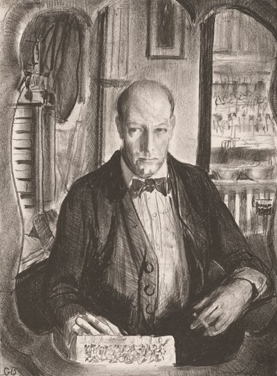 George Wesley Bellows Self-Portrait by George Wesley Bellows