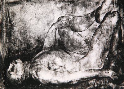 Man on His Back, Nude by George Wesley Bellows