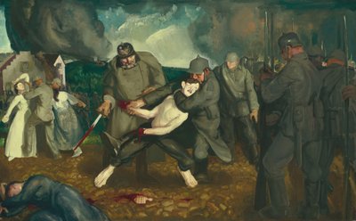 The Germans Arrive by George Wesley Bellows