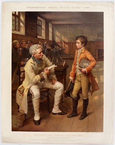 Wellington’s First Encounter with the French, 1785 by George William Joy