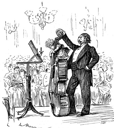 Infant musical prodigies are getting younger and younger by George du Maurier