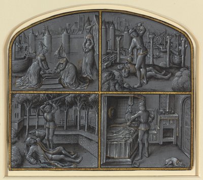 Four Scenes from the Legends of Judas and Pilate by Georges Hurtrel