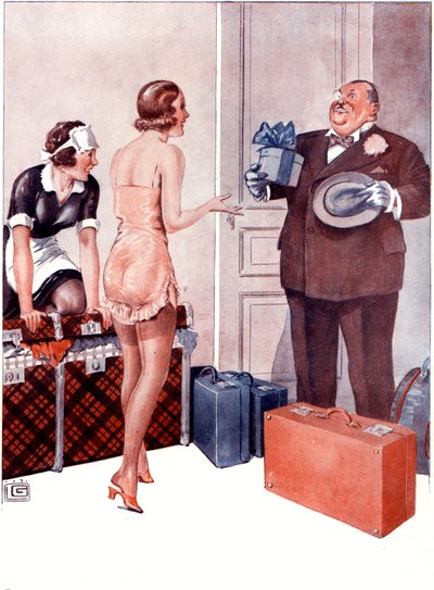 Illustration from La Vie Parisienne by Georges Leonnec