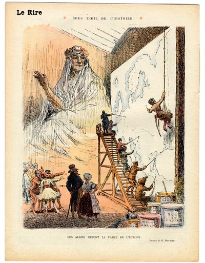 Red Laughter, Satirical in Colors by Georges Meunier