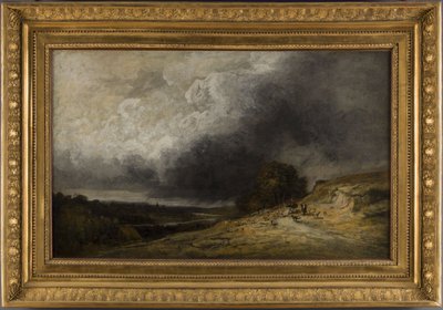 Herd Under the Storm, between 1796 and 1843 by Georges Michel