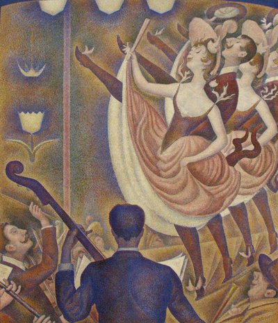 The Can-Can by Georges Seurat