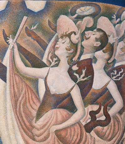 The Can-Can by Georges Seurat