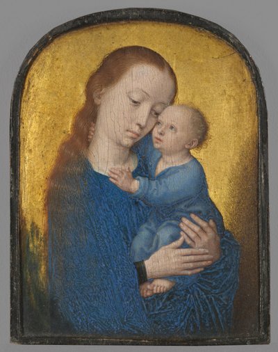 Part of a Diptych: Mary with the Child by Gerard David