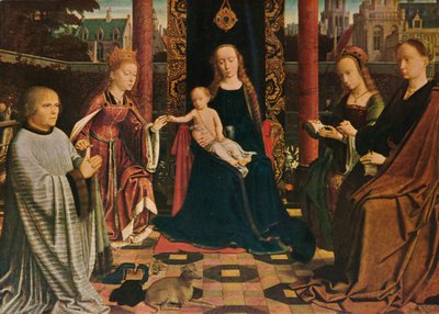 The Virgin and Child with Saints and Donor, 1510 by Gerard David