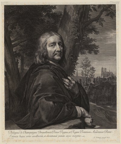 Saint Francis Xavier by Gérard Edelinck