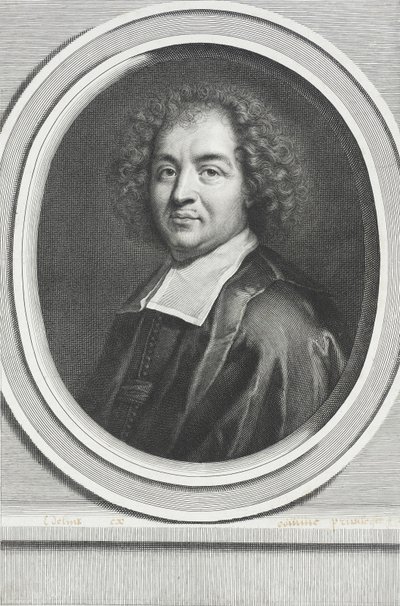 Louis Moreri by Gérard Edelinck