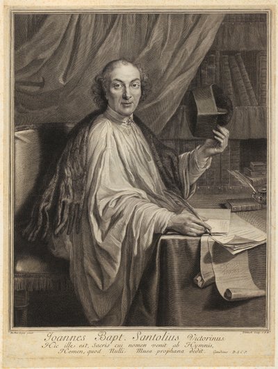 Portrait of Gerbrand van Leeuwen by Gérard Edelinck