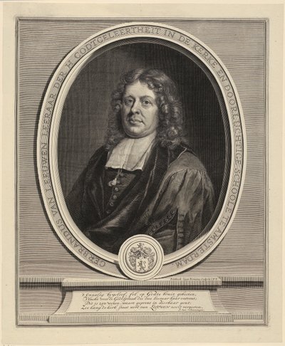 Portrait of Jules-Paul de Lionne by Gérard Edelinck