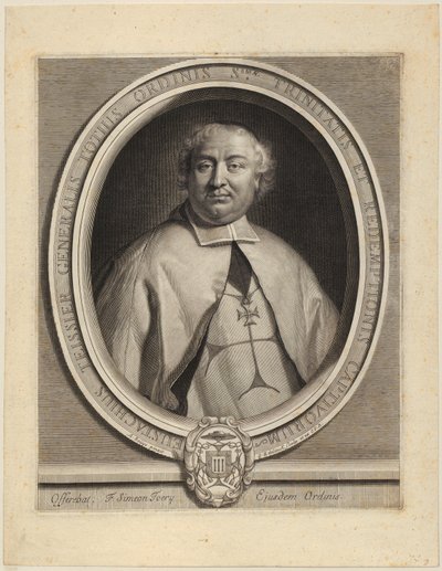 Portrait of Nicolas Parfaict by Gérard Edelinck
