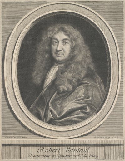 Robert Nanteuil by Gérard Edelinck