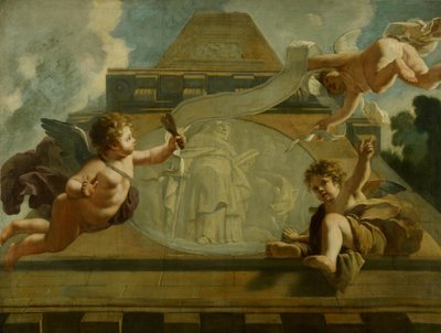 Saint Anthony the Hermit: Allegorical Representation of the Care of Lepers and Fools by Gerard de Lairesse