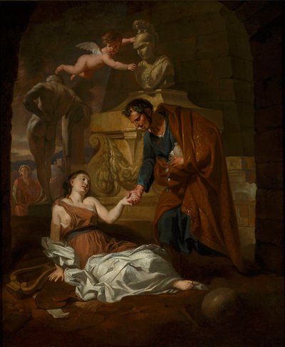 Gaius Maecenas (70 BC - 8 BC) Supports the Declining Fine Arts by Gerard de Lairesse